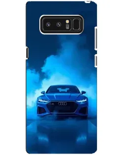 Чехол для Samsung Galaxy Note 8 (N950) с картинкой «Audi — голубая энергия»