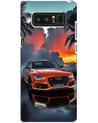 Чехол для Samsung Galaxy Note 8 (N950) с картинкой «Audi — закат»