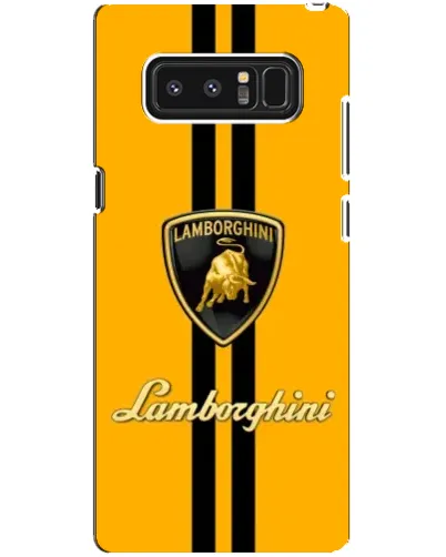 Чехол для Samsung Galaxy Note 8 (N950) с картинкой «Lamborghini Stripe желтый» Чехол для Samsung Galaxy Note 8 (N950) с картинкой «Lamborghini Stripe желтый»
