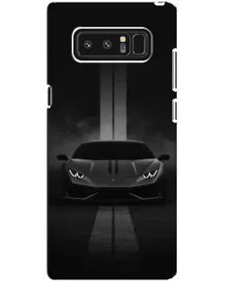 Чехол для Samsung Galaxy Note 8 (N950) с картинкой «Lamborghini симметрия дорог»