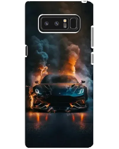 Чехол для Samsung Galaxy Note 8 (N950) с картинкой «Lamborghini дымная эстетика» Чехол для Samsung Galaxy Note 8 (N950) с картинкой «Lamborghini дымная эстетика»