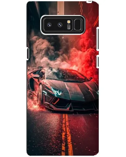 Чехол для Samsung Galaxy Note 8 (N950) с картинкой «Lamborghini красный дым» Чехол для Samsung Galaxy Note 8 (N950) с картинкой «Lamborghini красный дым»
