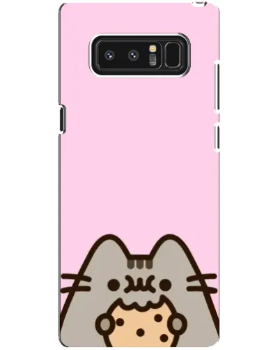 Чехол для Samsung Galaxy Note 8 (N950) с картинкой «Pusheen и печенье» Чехол для Samsung Galaxy Note 8 (N950) с картинкой «Pusheen и печенье»