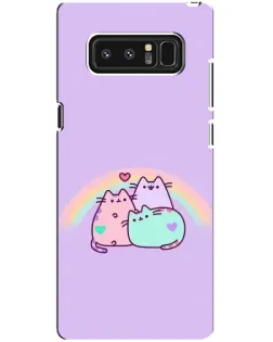 Чехол для Samsung Galaxy Note 8 (N950) с картинкой «Радужные Пушины»