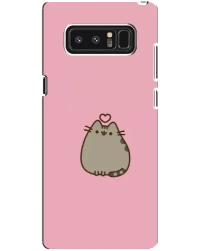 Чехол для Samsung Galaxy Note 8 (N950) с картинкой «Pusheen сердце» Чехол для Samsung Galaxy Note 8 (N950) с картинкой «Pusheen сердце»