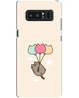 Чехол для Samsung Galaxy Note 8 (N950) с картинкой «Пушин на шариках»
