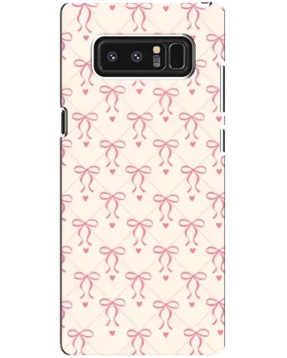 Чехол для Samsung Galaxy Note 8 (N950) с картинкой «Розовые бантики Coquette» Чехол для Samsung Galaxy Note 8 (N950) с картинкой «Розовые бантики Coquette»