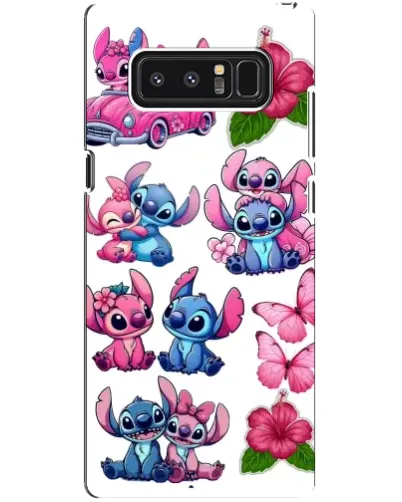 Чехол для Samsung Galaxy Note 8 (N950) с картинкой «Стикеры Stitch и Angel» Чехол для Samsung Galaxy Note 8 (N950) с картинкой «Стикеры Stitch и Angel»
