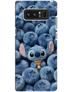 Чехол для Samsung Galaxy Note 8 (N950) с картинкой «Стич и голубика» Чехол для Samsung Galaxy Note 8 (N950) с картинкой «Стич и голубика»