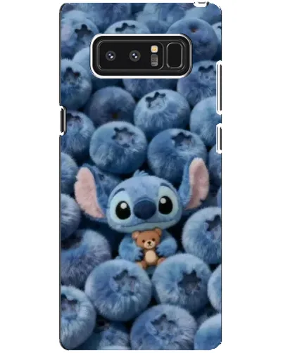 Чехол для Samsung Galaxy Note 8 (N950) с картинкой «Стич и голубика» Чехол для Samsung Galaxy Note 8 (N950) с картинкой «Стич и голубика»