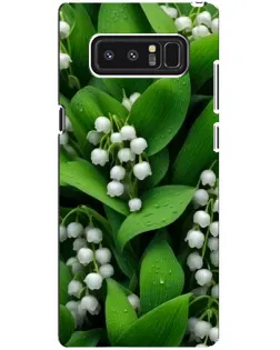 Чехол для Samsung Galaxy Note 8 (N950) с картинкой «Ландыши в зелени»