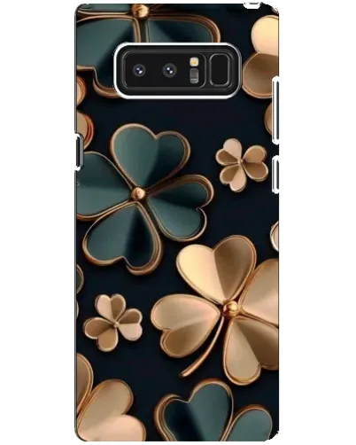 Чехол для Samsung Galaxy Note 8 (N950) с картинкой «Клевер в золоте»