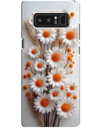 Чехол для Samsung Galaxy Note 8 (N950) с картинкой «Белые сухоцветы»