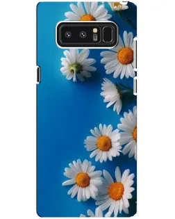 Чехол для Samsung Galaxy Note 8 (N950) с картинкой «Белоснежные маргаритки»