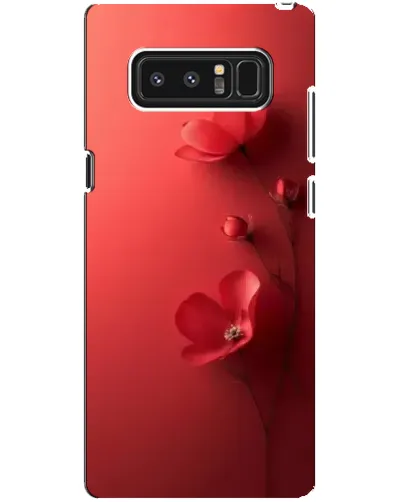 Чехол для Samsung Galaxy Note 8 (N950) с картинкой «Маковые соцветия»