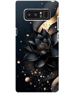 Чехол для Samsung Galaxy Note 8 (N950) с картинкой «Черный лотос»