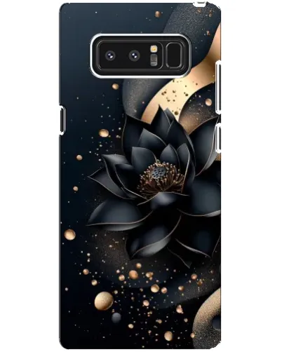 Чехол для Samsung Galaxy Note 8 (N950) с картинкой «Черный лотос»