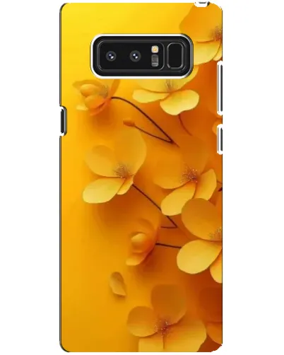 Чехол для Samsung Galaxy Note 8 (N950) с картинкой «Золотые лепестки»