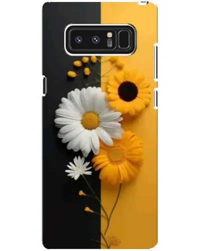 Чехол для Samsung Galaxy Note 8 (N950) с картинкой «Подсолнух и ромашка»