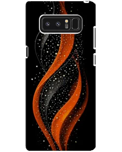 Чехол для Samsung Galaxy Note 8 (N950) с картинкой «Огненная звездная волна»
