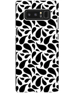 Чехол для Samsung Galaxy Note 8 (N950) с картинкой «Контрастные черные капли»