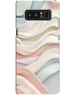 Чехол для Samsung Galaxy Note 8 (N950) с картинкой «Пастельные нежные волны»