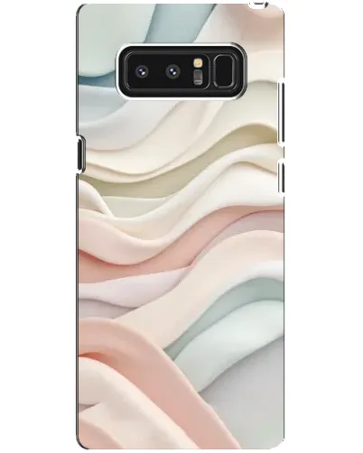 Чехол для Samsung Galaxy Note 8 (N950) с картинкой «Пастельные нежные волны»