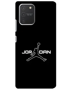 Чехол для Samsung Galaxy S10 Lite с картинкой «Nike Pink Swirl»