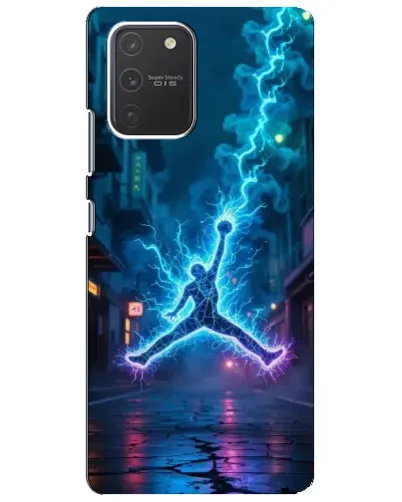 Чехол для Samsung Galaxy S10 Lite с картинкой «Jordan Gold Jumpman» Чехол для Samsung Galaxy S10 Lite с картинкой «Jordan Gold Jumpman»
