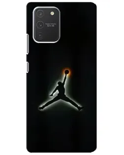 Чехол для Samsung Galaxy S10 Lite с картинкой «Jordan Gradient Logo» Чехол для Samsung Galaxy S10 Lite с картинкой «Jordan Gradient Logo»