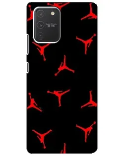 Чехол для Samsung Galaxy S10 Lite с картинкой «Jordan Red Pattern» Чехол для Samsung Galaxy S10 Lite с картинкой «Jordan Red Pattern»