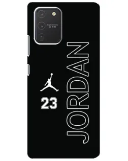 Чехол для Samsung Galaxy S10 Lite с картинкой «Jordan Vertical» Чехол для Samsung Galaxy S10 Lite с картинкой «Jordan Vertical»