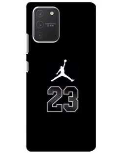 Чехол для Samsung Galaxy S10 Lite с картинкой «Jordan Flight 23» Чехол для Samsung Galaxy S10 Lite с картинкой «Jordan Flight 23»