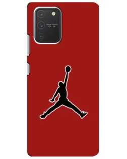 Чехол для Samsung Galaxy S10 Lite с картинкой «Jordan Red Back» Чехол для Samsung Galaxy S10 Lite с картинкой «Jordan Red Back»