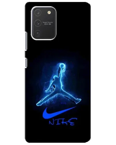 Чехол для Samsung Galaxy S10 Lite с картинкой «Jordan Neon Blue» Чехол для Samsung Galaxy S10 Lite с картинкой «Jordan Neon Blue»