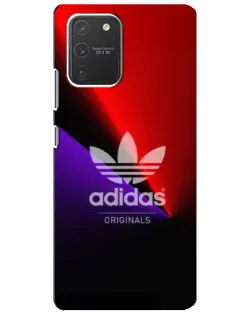 Чехол для Samsung Galaxy S10 Lite с картинкой «Adidas Red Neon»