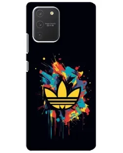 Чехол для Samsung Galaxy S10 Lite с картинкой «Adidas Splash» Чехол для Samsung Galaxy S10 Lite с картинкой «Adidas Splash»