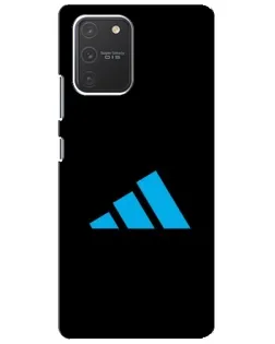 Чехол для Samsung Galaxy S10 Lite с картинкой «Adidas Cyan Logo» Чехол для Samsung Galaxy S10 Lite с картинкой «Adidas Cyan Logo»