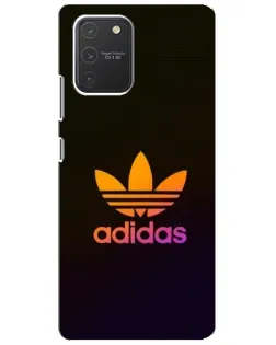 Чехол для Samsung Galaxy S10 Lite с картинкой «Градиент Adidas» Чехол для Samsung Galaxy S10 Lite с картинкой «Градиент Adidas»