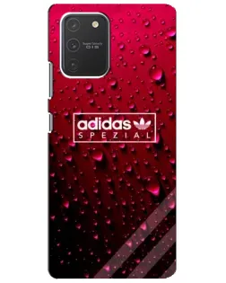 Чехол для Samsung Galaxy S10 Lite с картинкой «Adidas Gold Marble» Чехол для Samsung Galaxy S10 Lite с картинкой «Adidas Gold Marble»