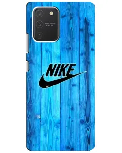 Чехол для Samsung Galaxy S10 Lite с картинкой «Голубое дерево Nike»