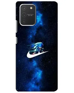 Чехол для Samsung Galaxy S10 Lite с картинкой «Звездный путь Nike»