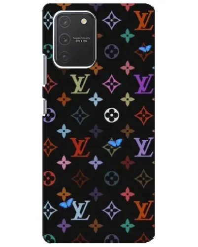 Чехол для Samsung Galaxy S10 Lite с картинкой «Цветная монограмма LV» Чехол для Samsung Galaxy S10 Lite с картинкой «Цветная монограмма LV»