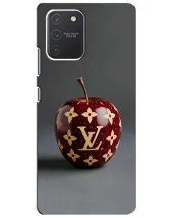 Чехол для Samsung Galaxy S10 Lite с картинкой «Красное яблоко LV»