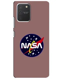 Чехол для Samsung Galaxy S10 Lite с картинкой «NASA — ретро космос»