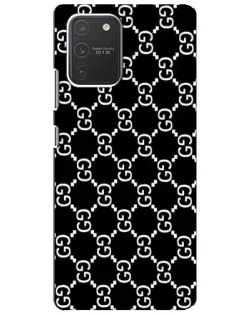 Чехол для Samsung Galaxy S10 Lite с картинкой «Gucci — сетчатый паттерн» Чехол для Samsung Galaxy S10 Lite с картинкой «Gucci — сетчатый паттерн»