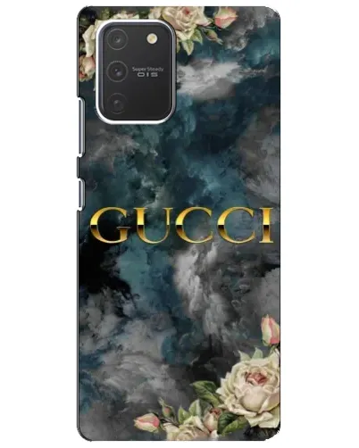 Чехол для Samsung Galaxy S10 Lite с картинкой «Абстрактные цветы Gucci»