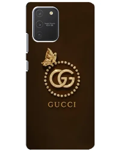 Чехол для Samsung Galaxy S10 Lite с картинкой «Gucci — золотая бабочка»