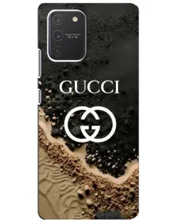 Чехол для Samsung Galaxy S10 Lite с картинкой «Gucci — песчаные дюны» Чехол для Samsung Galaxy S10 Lite с картинкой «Gucci — песчаные дюны»