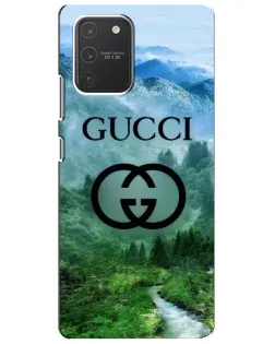 Чехол для Samsung Galaxy S10 Lite с картинкой «Gucci — горный пейзаж» Чехол для Samsung Galaxy S10 Lite с картинкой «Gucci — горный пейзаж»